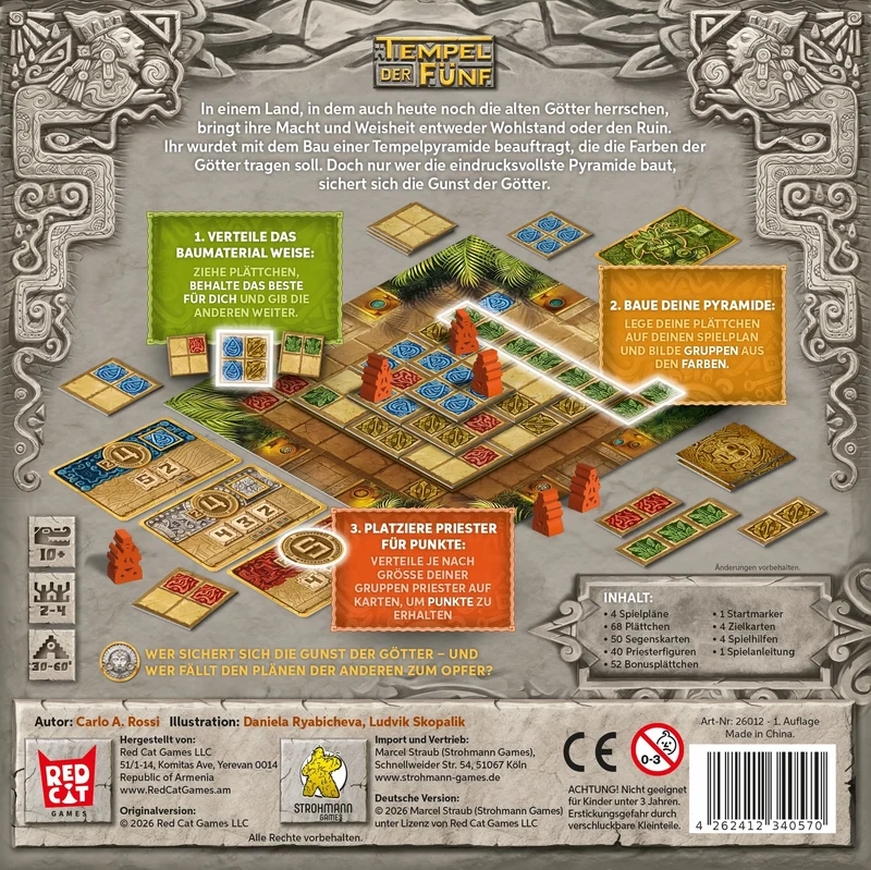 Tempel der Fünf, deutsch
