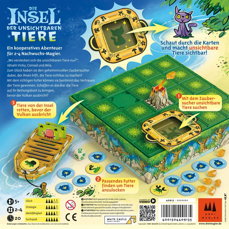 Die Insel der unsichtbaren Tiere, deutsch
