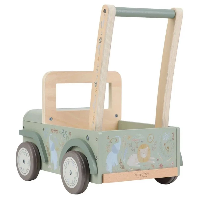 Holz-Lauflernwagen Auto - Safari Friends