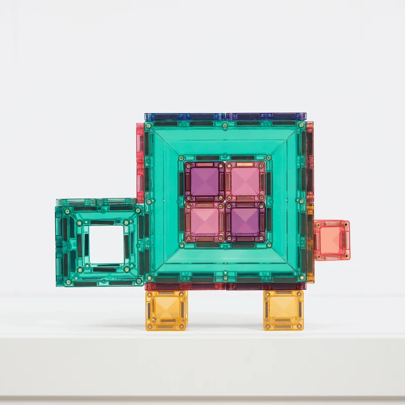 Magnetische Bausteine – Pastel Portal Pack (48 Teile)
