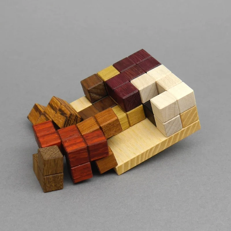 ANTISLIDE 2L - herausforderndes Holzpuzzle