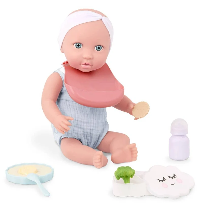 Fütterungsset für Babypuppen mit zusätzlichem Zubehör
