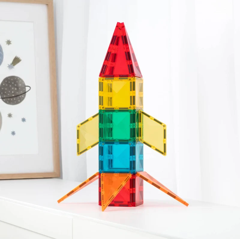 Magnetbausteine – Light Rocket Pack, 30 Teile