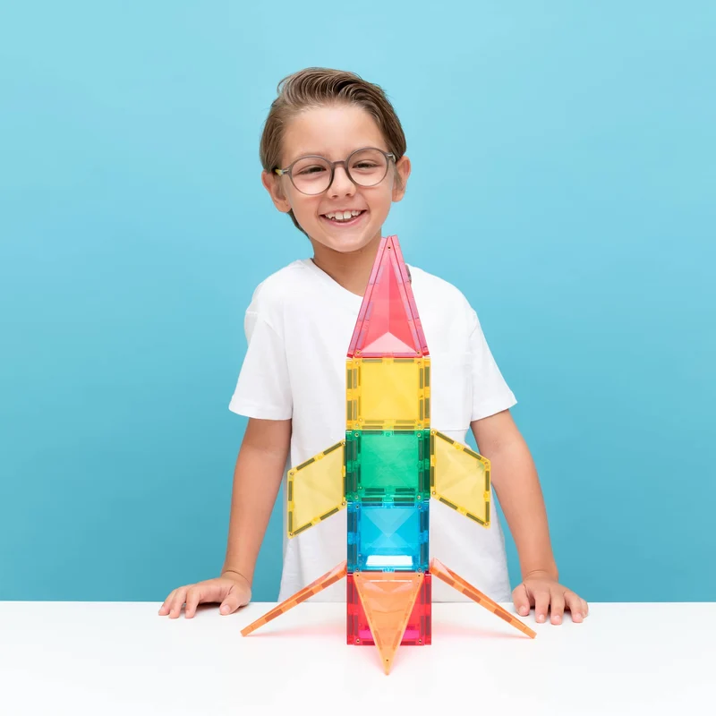 Magnetbausteine – Light Rocket Pack, 30 Teile