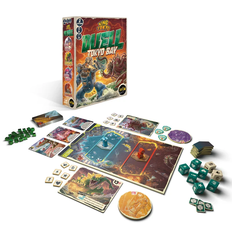 Tokyo Bay - King of Tokyo Duell, deutsch