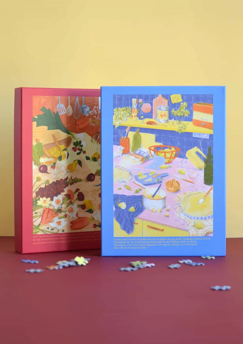 Pack Cuisine - 2 Puzzles 1000 pièces
