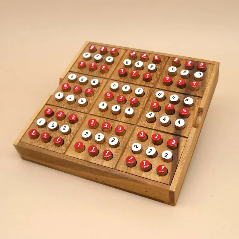 SUDOKU - Zahlenrätsel als Brettspiel