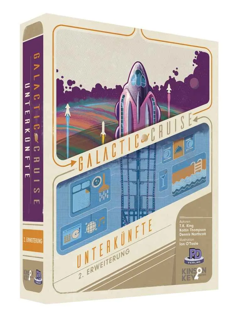 Unterkünfte (2. Erweiterung) - Galactic Cruise, deutsch (Erw.)