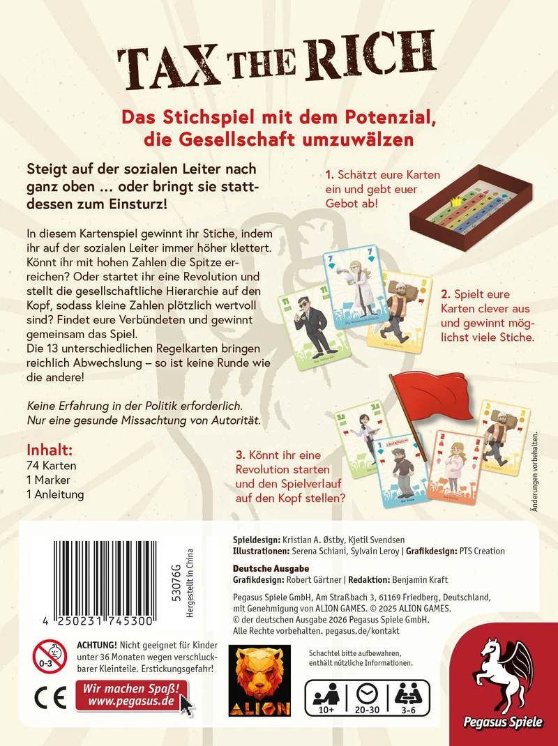 Tax the Rich, deutsch