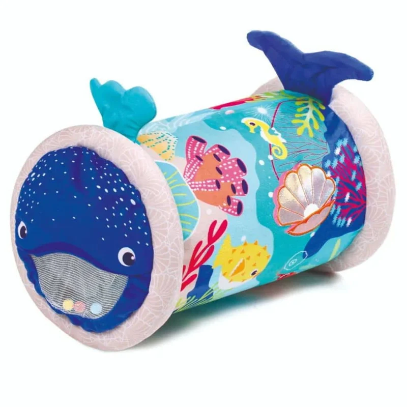 Sensorik-Rolle für Babys LUDI – Wal