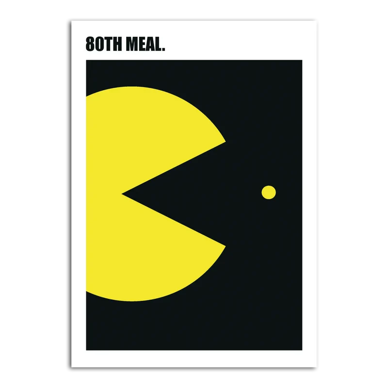 Wandbild "80th Meal"