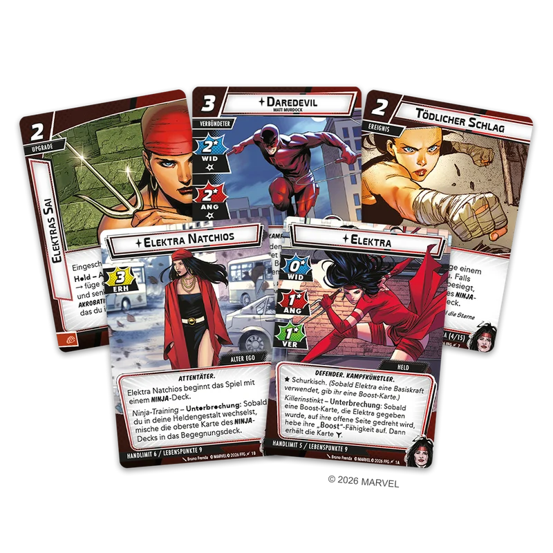 Elektra - Marvel Champions: Das Kartenspiel, deutsch (Erw.)