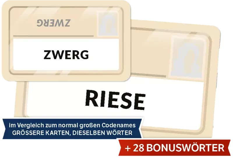 Codenames XXL, deutsch