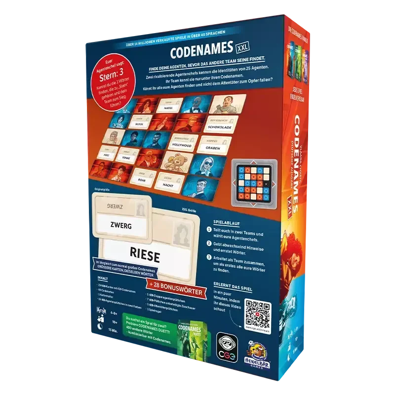 Codenames XXL, deutsch