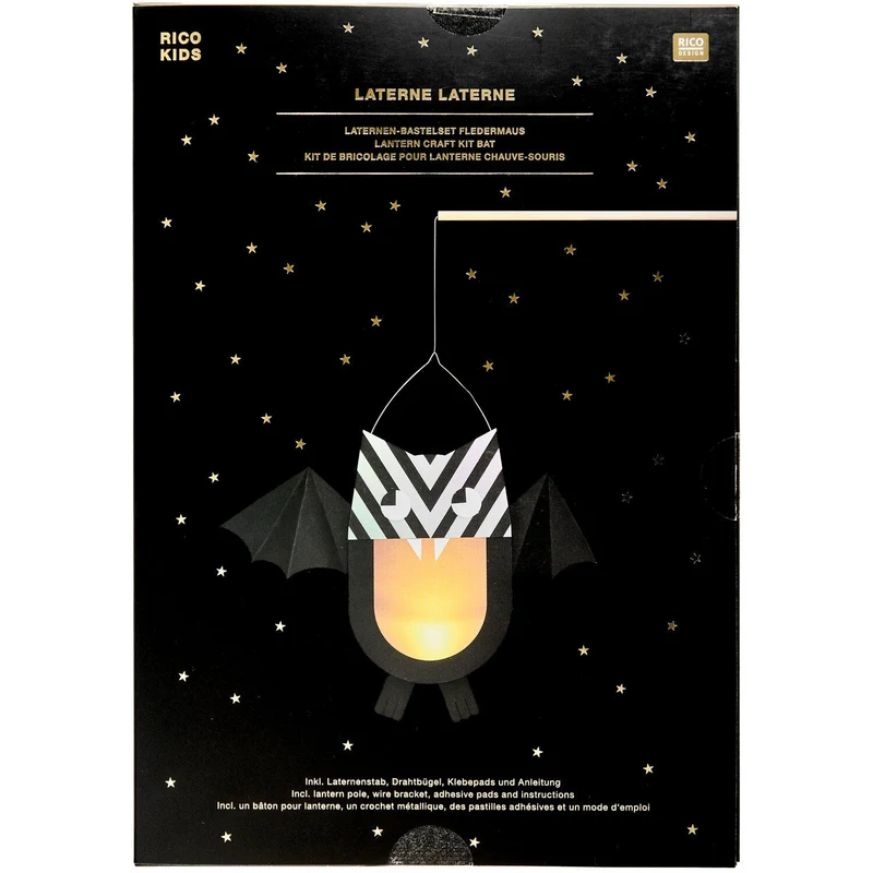 Bastelset Laterne | Fledermaus