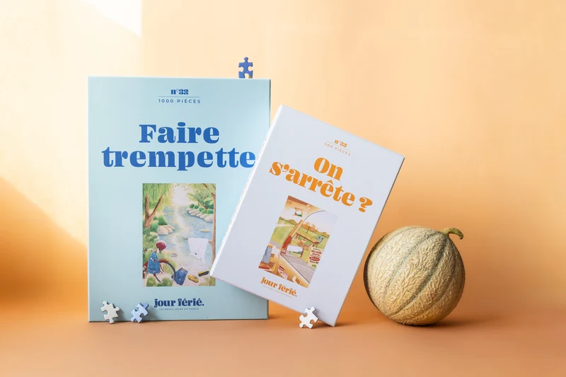 Pack NEW - Puzzle 1000 pièces + Puzzle 500 pièces