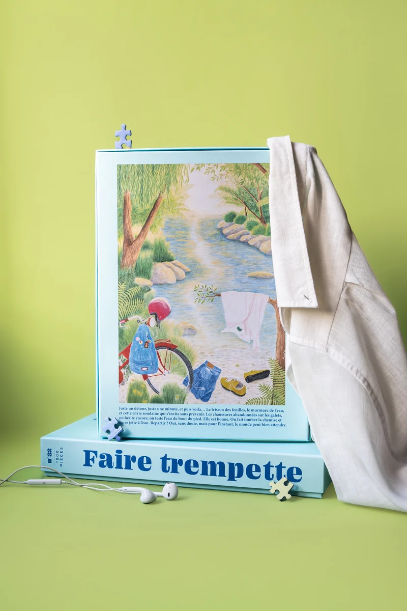 Faire trempette - Puzzle 1000 pièces