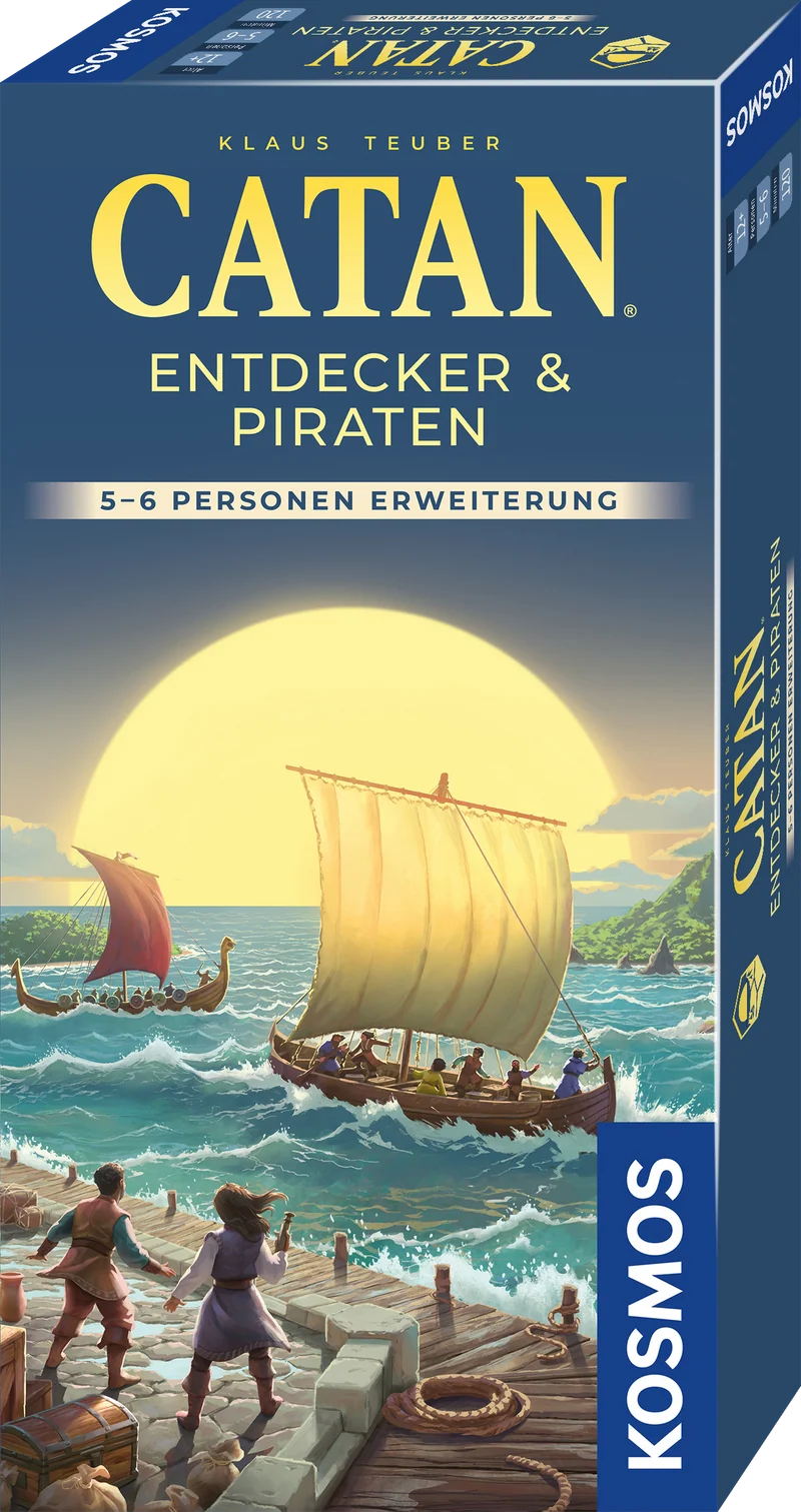 Entdecker & Piraten (5-6 Spieler) - Catan, deutsch (Erw.)