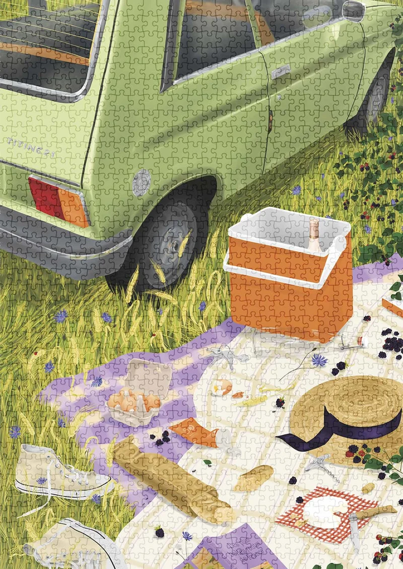 Le casse-croûte - Puzzle 1000 pièces