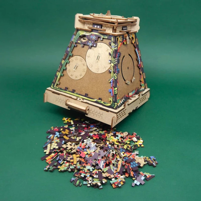 DIE SONNENPYRAMIDE - Rätselbox mit Puzzles