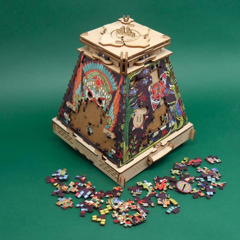 DIE SONNENPYRAMIDE - Rätselbox mit Puzzles