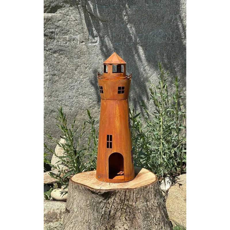 Edelrost Leuchtturm