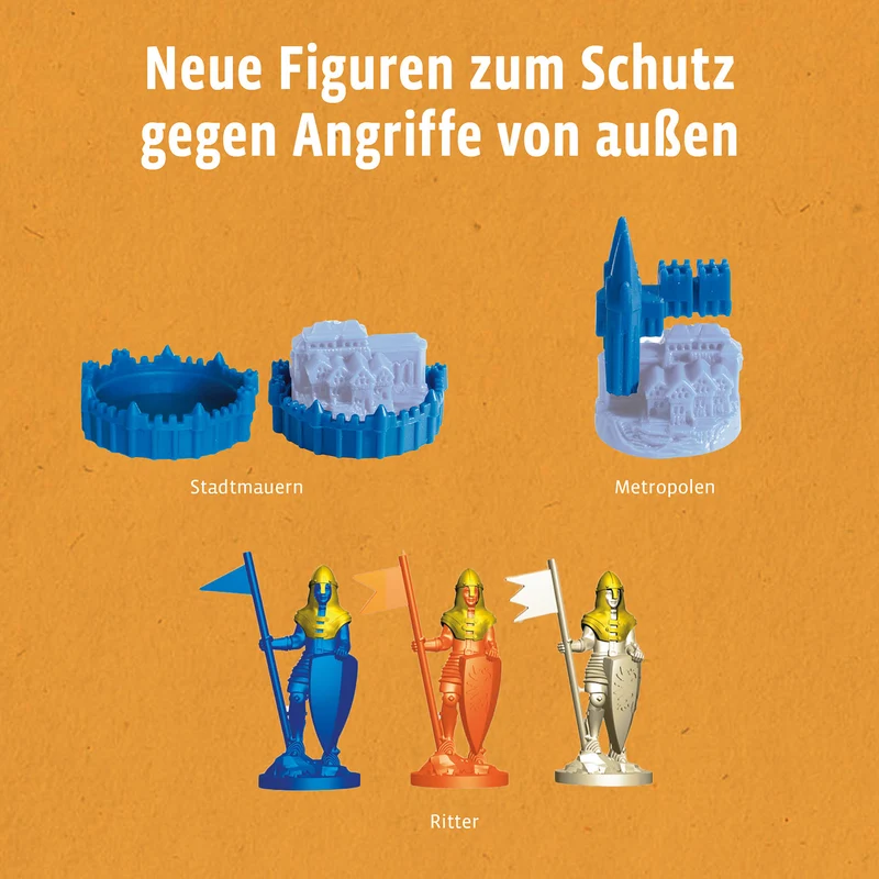 CATAN - Erweiterung - Städte & Ritter