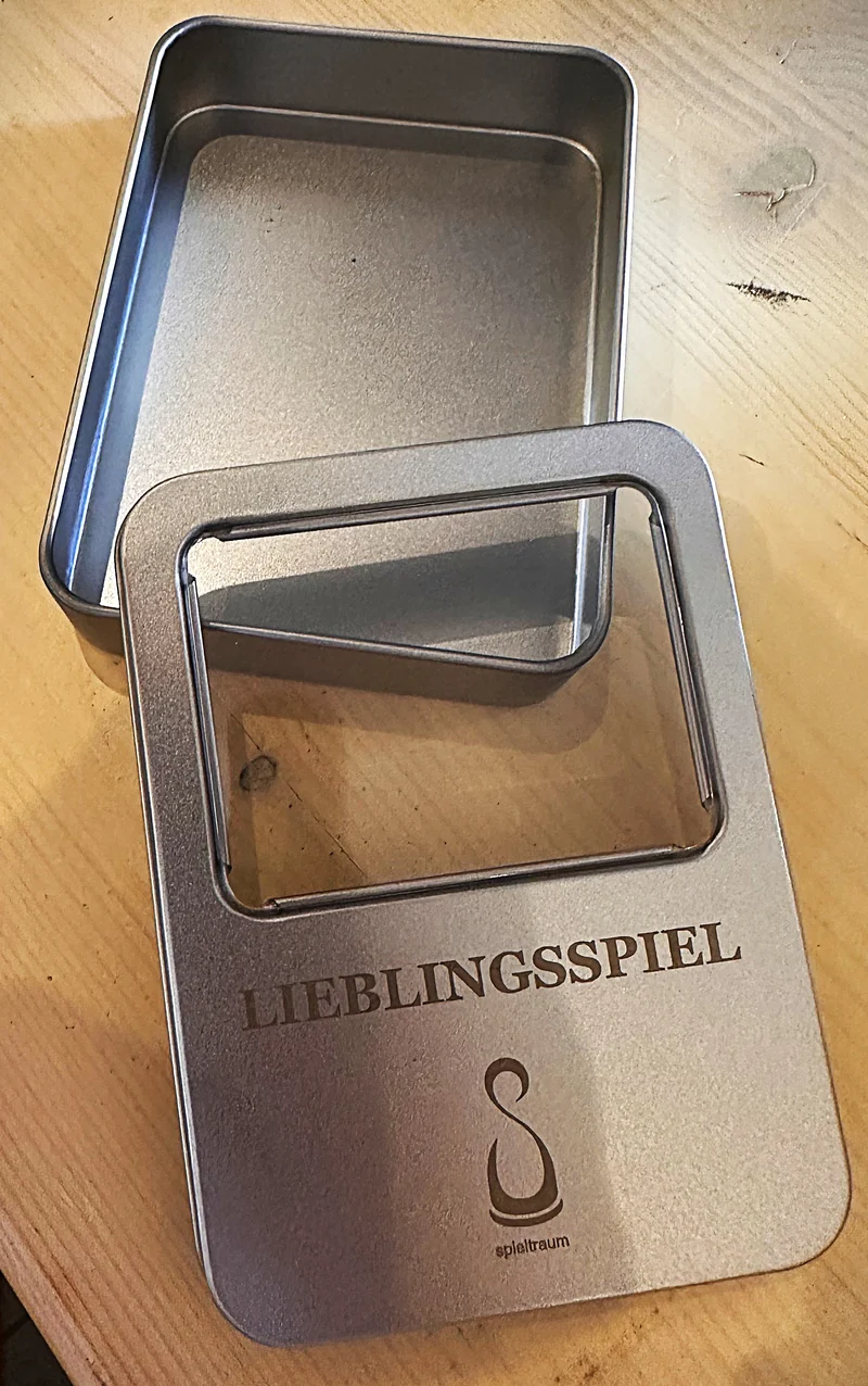 Lieblingsspiel Kartendose
