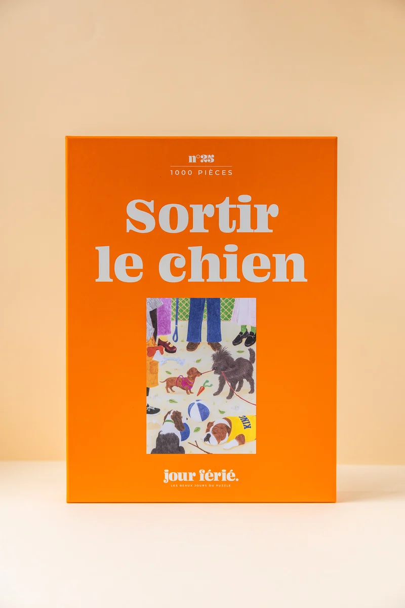 Sortir le chien - Puzzle 1000 pièces