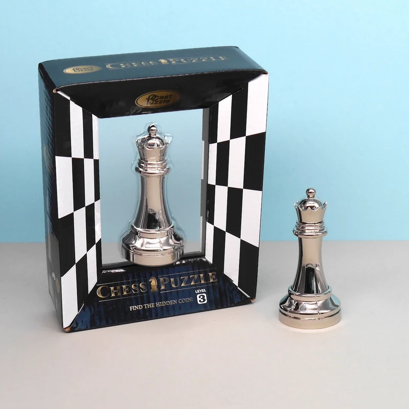 CHESS PUZZLE QUEEN - tolles Geduldsspiel
