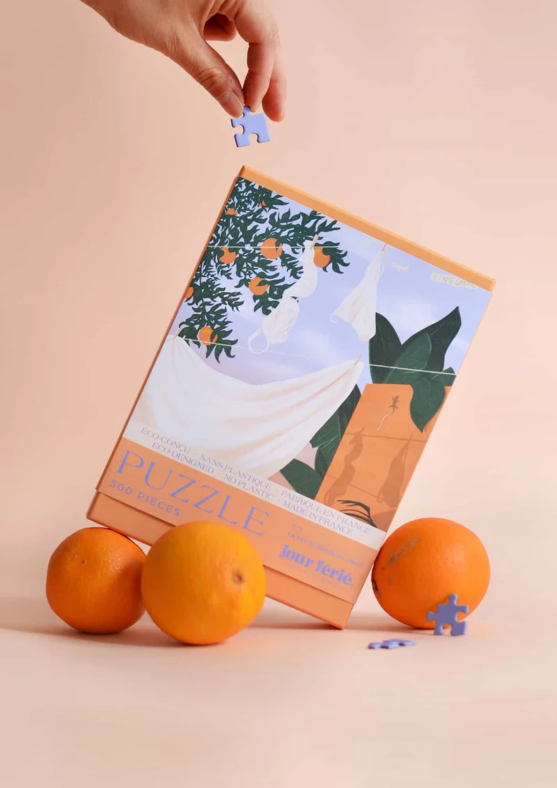 La petite danse du linge - Puzzle 500 pièces