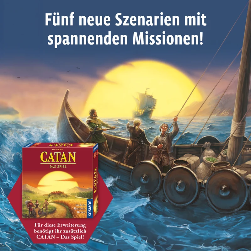 CATAN - Erweiterung - Entdecker & Piraten