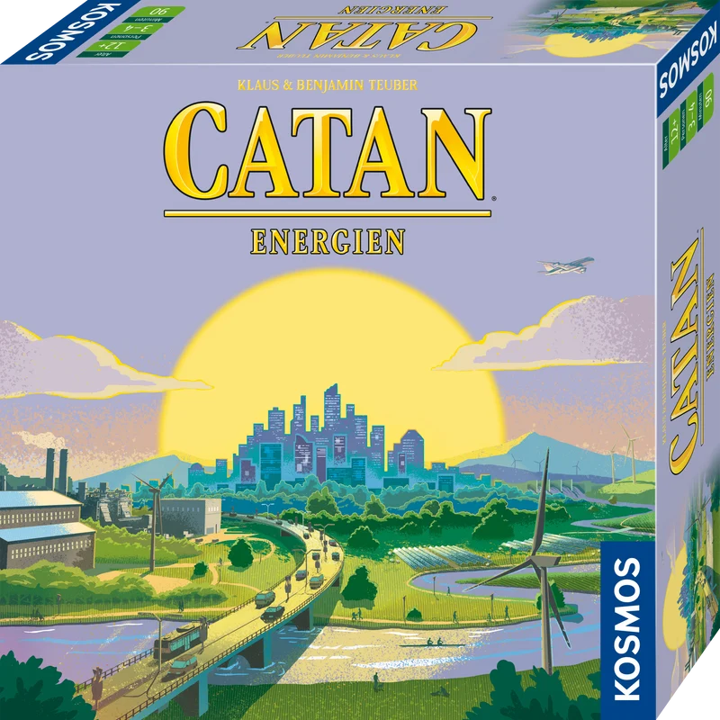 CATAN Energien + Energiemangel + Baumwolltasche