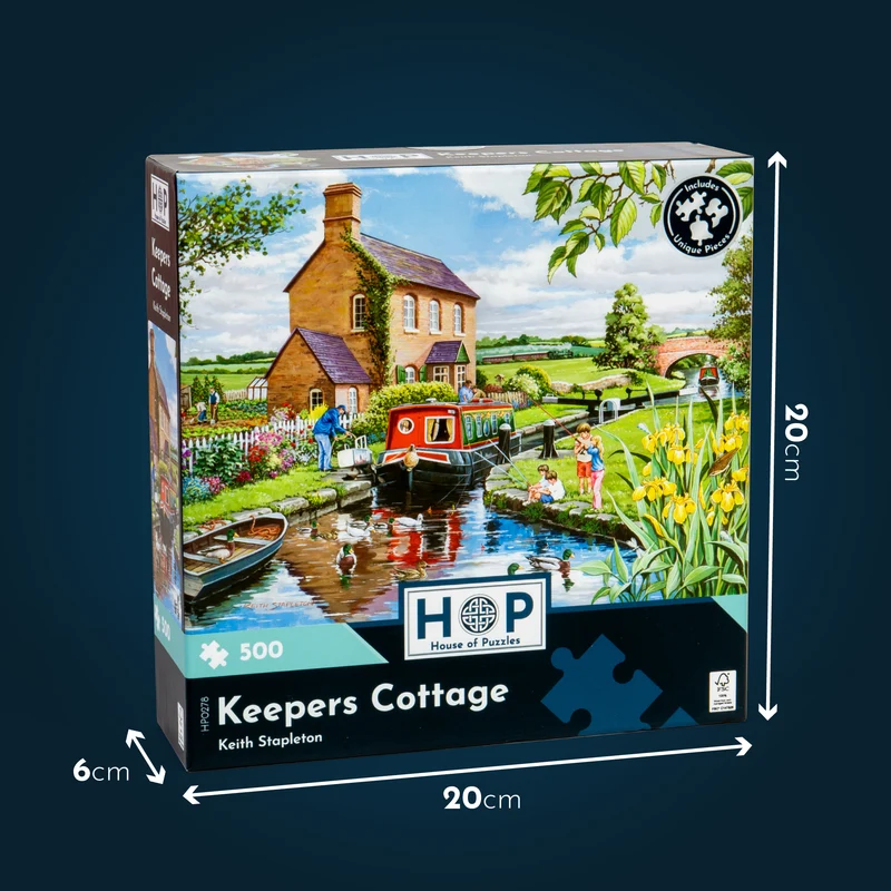 Roaming The Highlands - 4 x 500 Piece Jigsaw Puzzle