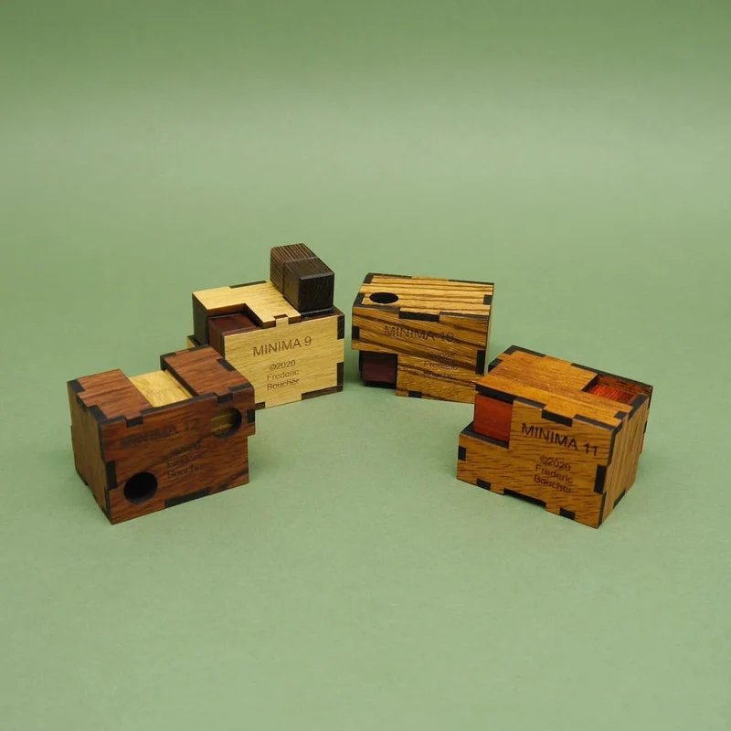 MINIMA SET 9-12 - tolles Packing-Puzzle-Set