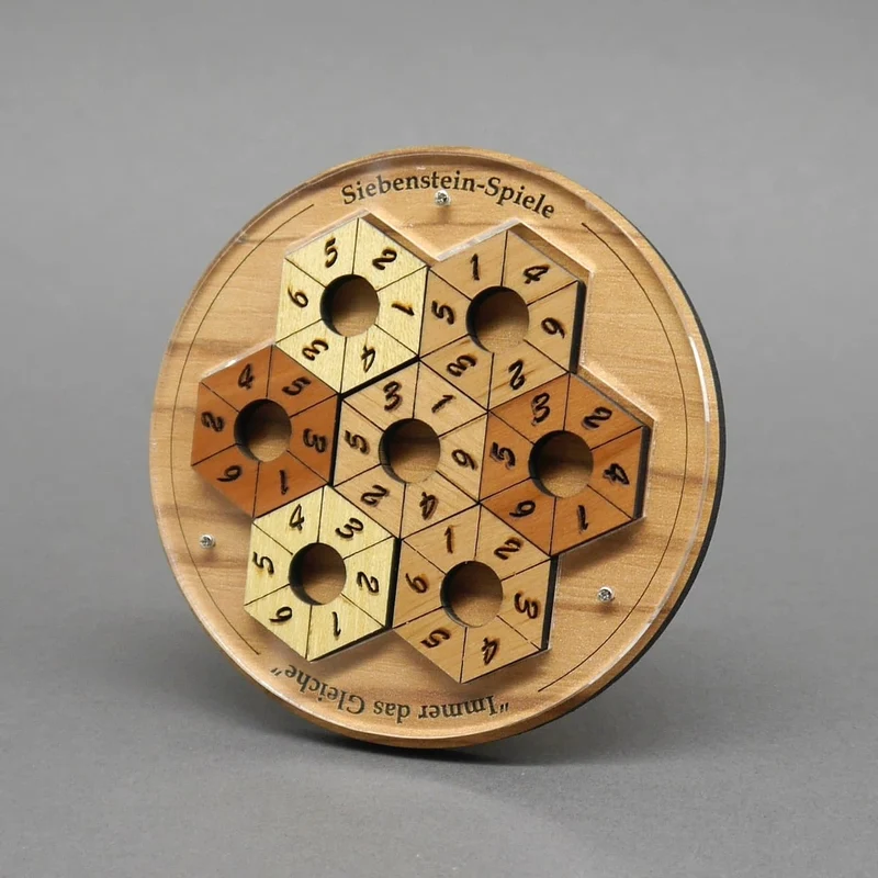 IMMER DAS GLEICHE - Zahlen-Legepuzzle