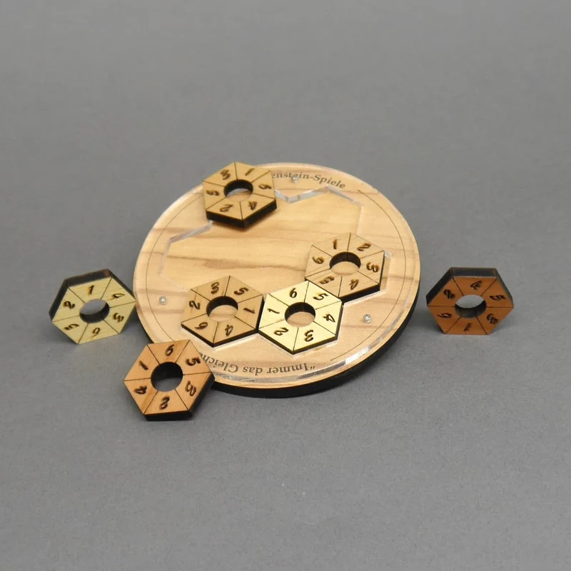 IMMER DAS GLEICHE - Zahlen-Legepuzzle