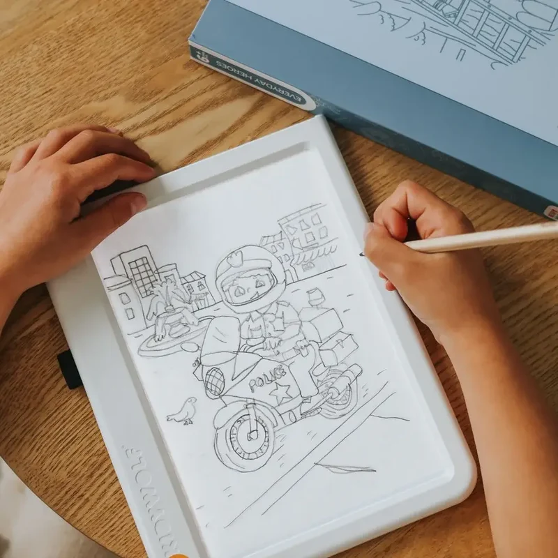 Nachfüllkarten – Kidydraw Pad – Alltagshelden (30 Stück, ab 6 Jahren)