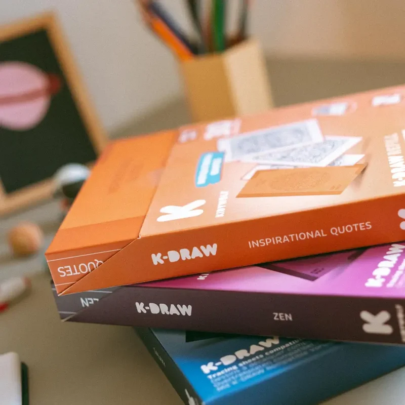 Nachfüllkarten – Kidydraw Pad – Inspirierende Zitate (30 Stück, ab 10 Jahren)