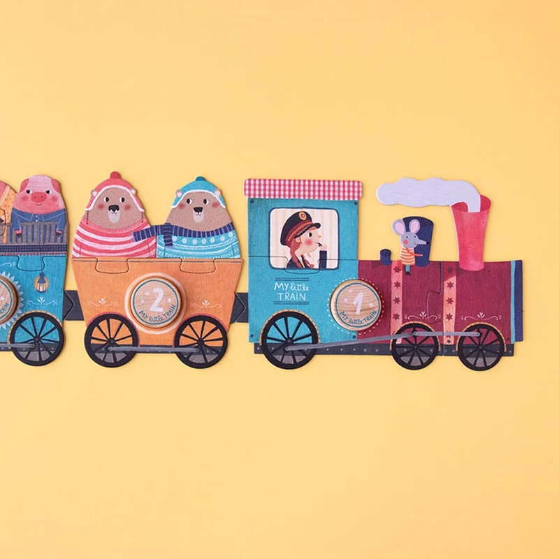 Puzzles für Kinder – Mein kleiner Zug