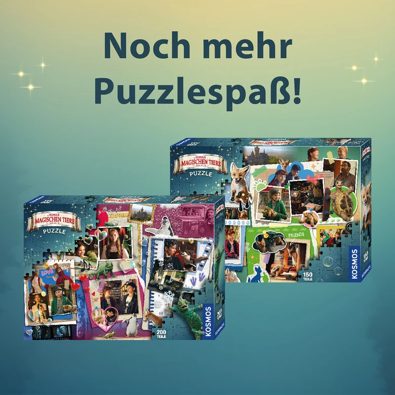Die Schule der magischen Tiere: Puzzle zum Film — Teamwork