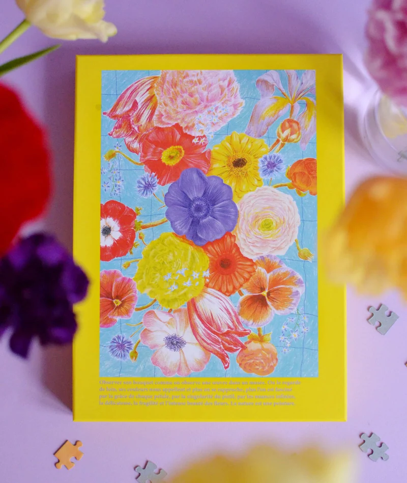 Nature peinture - Puzzle 1000 pièces