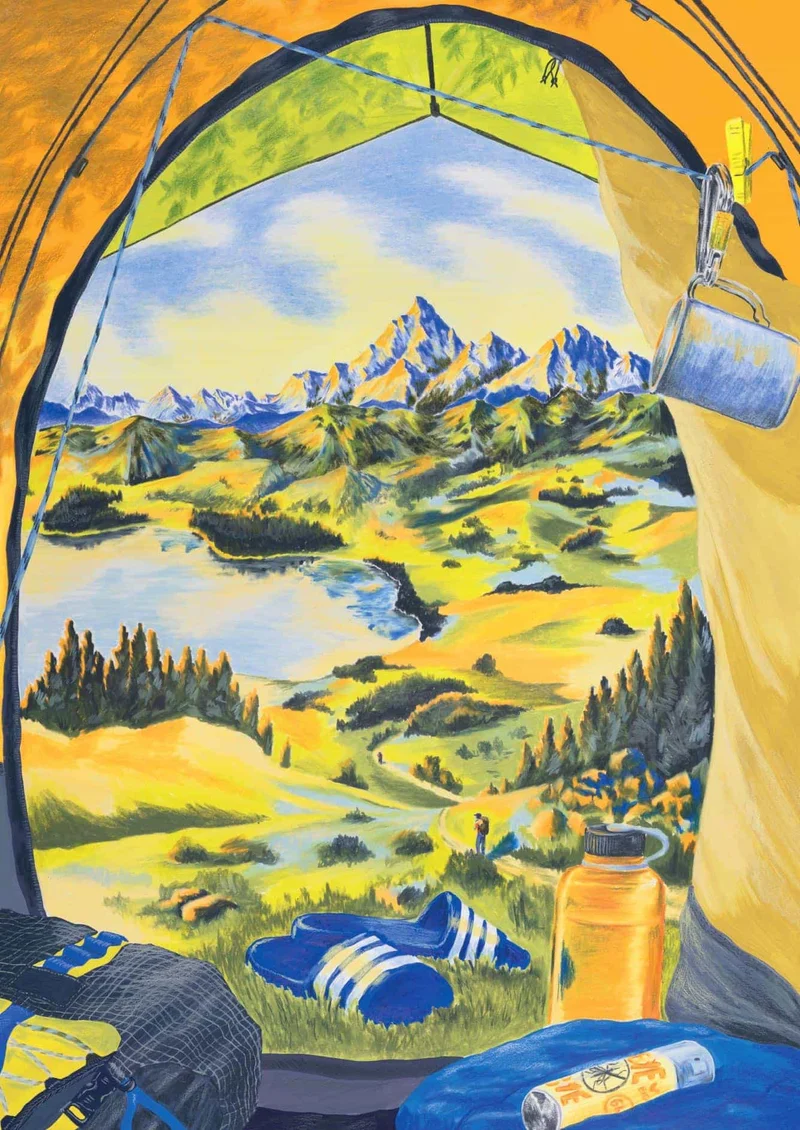 Chambre avec vue - Puzzle 1000 pièces
