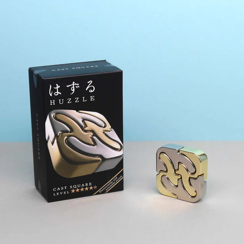 HUZZLE CAST SQUARE - schwieriges IQ Puzzle