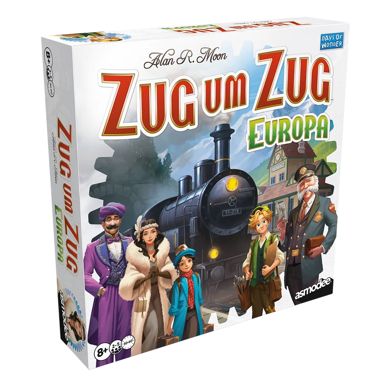 Zug um Zug: Europa, deutsch