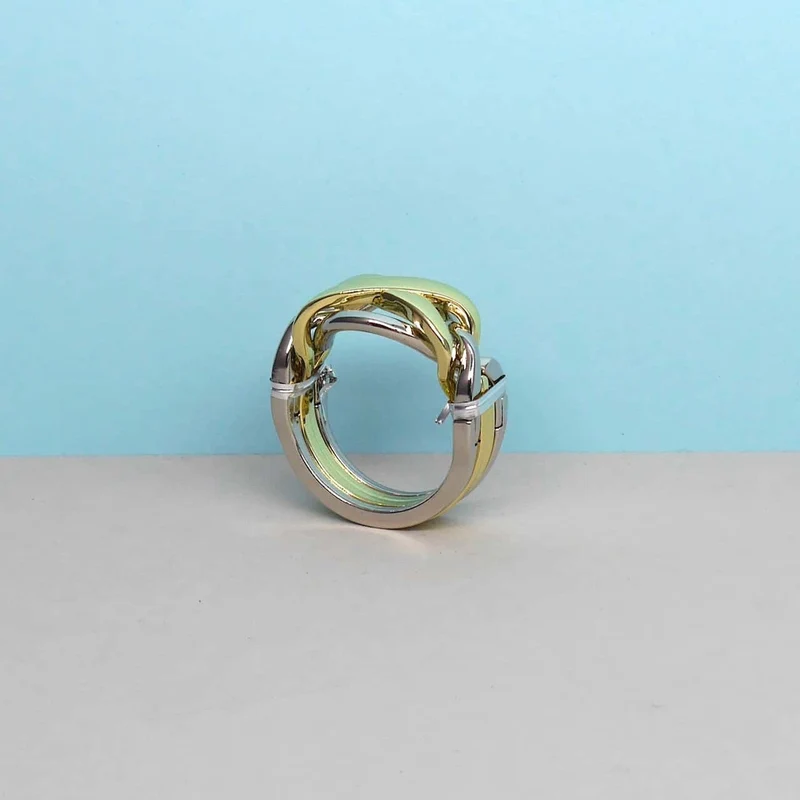 HUZZLE CAST RING - elegantes Puzzle
