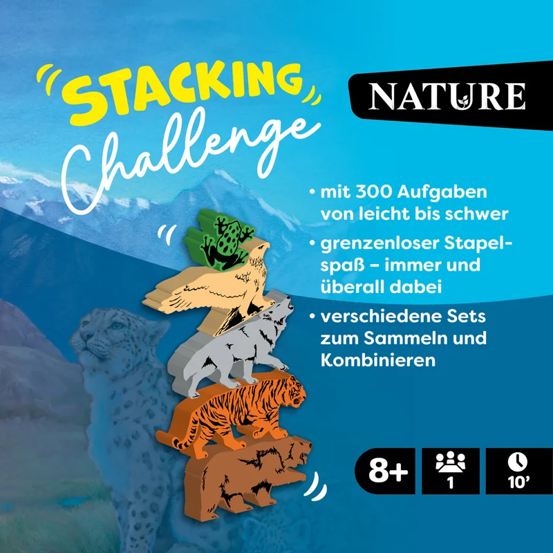 Stacking Challenge – Nature, deutsch