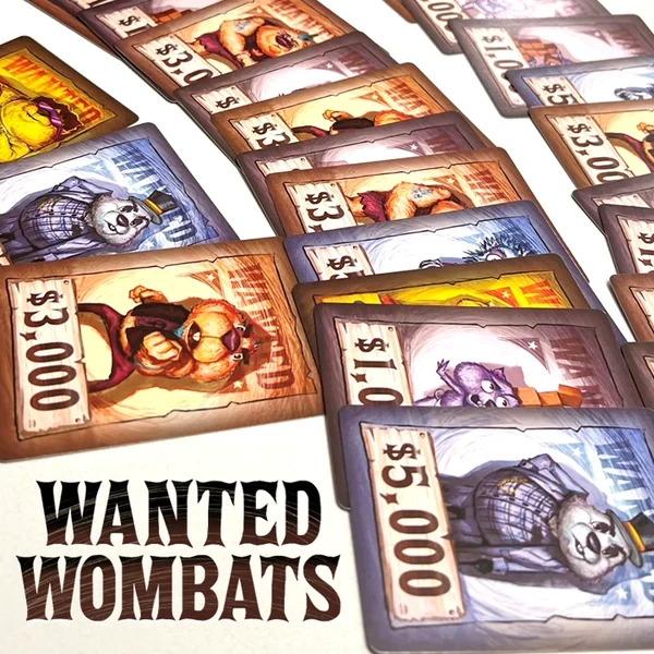 Wanted Wombats, englisch