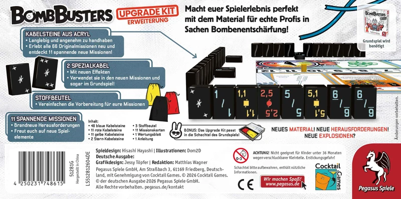 Upgrade Kit - Bomb Busters, deutsch (Erw.)