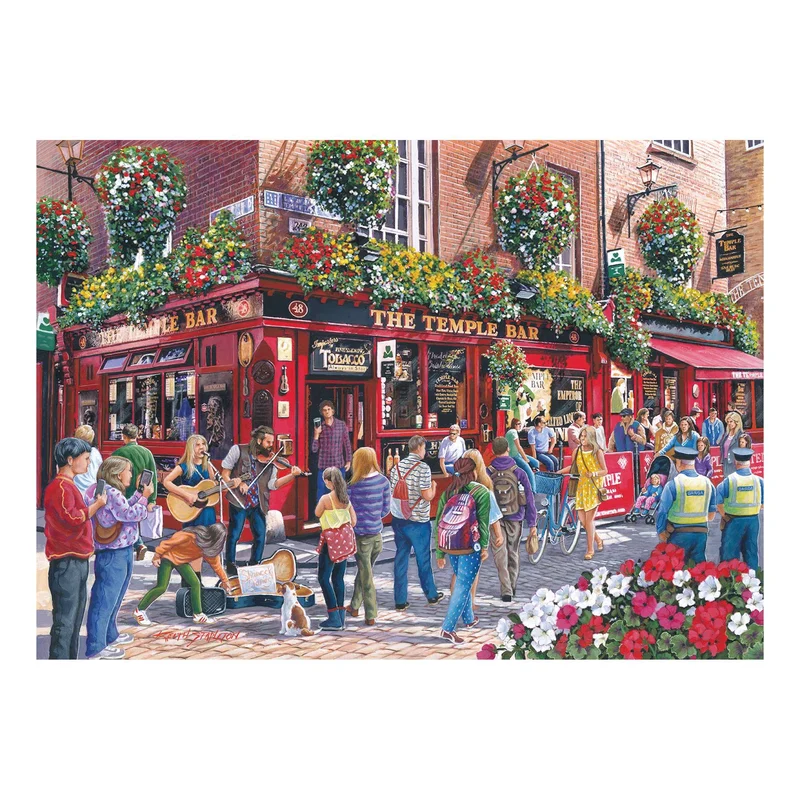 Temple Bar 1000 Piece Jigsaw Puzzle